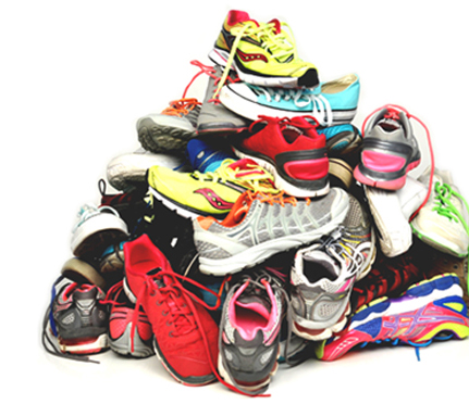 Thank you for helping us EXCEED our goal of 2500 shoes – with 2800 shoes!